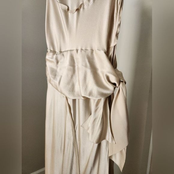 Alberta Ferretti Cream Maxi Dress - Picture 9 of 15